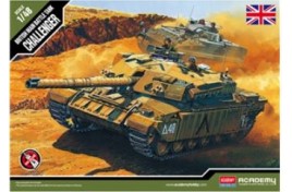Academy 1/48 British Challenger Tank (no paint or glue required)